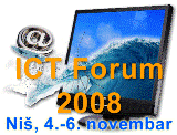 ICT Forum 4. - 6. Novembar 2008. Nis - Regionalna privredna komora Nis